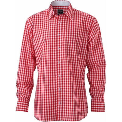Daiber košile JN 617 red/white