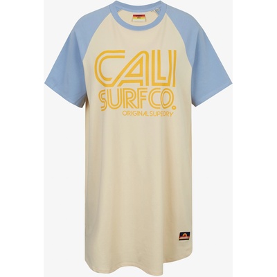 Superdry Cali Surf Raglan Tshirt Dress Рокля SuperDry | Rozov | ЖЕНИ | XS