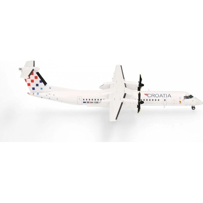 Herpa DHC-8-402Q Dash 8 Croatia Airlines Named Zagorje 1:200