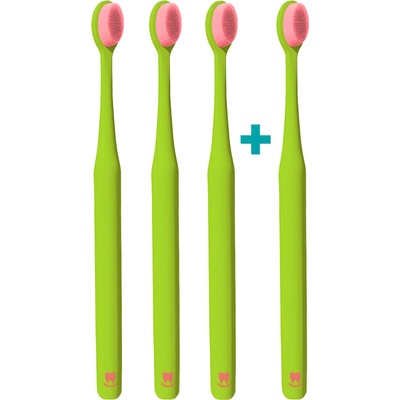 Nanosmile ProCare Olive Ultrajemný 3 + 1 ks