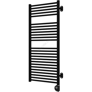 Vertaduro - Радиатор за баня с термостат MEG 600W 118x50 cm черен (VR0035)