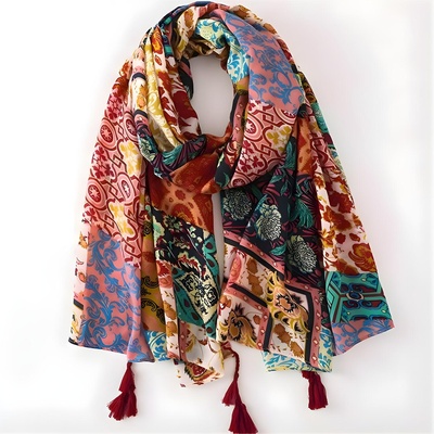 HARAHU Шал ue-38926 - Многоцветна kp38926 (ue-38926)