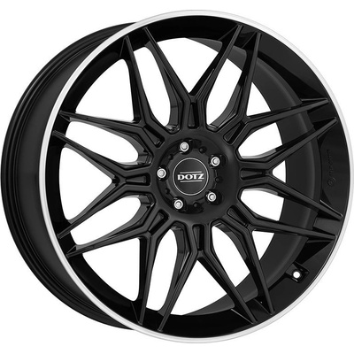 Dotz LongBeach 10,5x21 5x114,3 ET48 black polished
