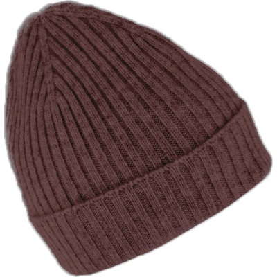 Fiebig Headwear since 1903 Kašmírová bordo unisex čepice