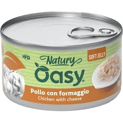 Oasy Natury Soft Jelly Chicken with cheese 0,15 kg