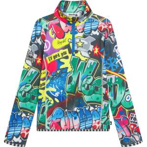 WeeDo Детска спортна тениска WeeDo Kid's Cosmo Sprayprint Thermoshirt Sport shirt - Print / Black - размер 104 (EU) (704-5548-0112)