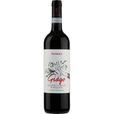 Damoli Vini Valpolicella classico superiore Ripasso "Giago" 2020 14% 0,75 l (holá láhev)