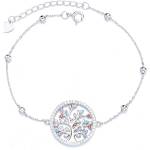 Silenti Jewelry Сребърна гривна "Цветен Живот