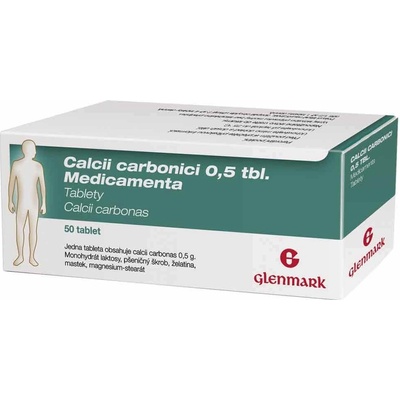 Calcii Carbonici 0.5 tabliet.MVM por.tabliet.nob.50 x 0,5 g
