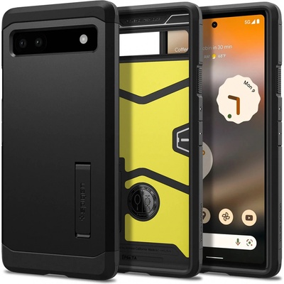 Púzdro SPIGEN TOUGH ARMOR GOOGLE PIXEL 6A čierne