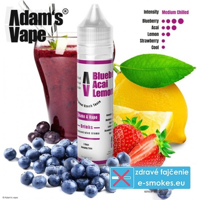 Adam´s Vape Shake & Vape Blueberry Acai Lemonade 12ml