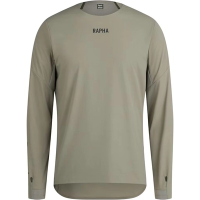 Rapha Men's Trail Finale Windblock Jersey khaki black