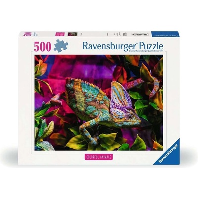 Ravensburger Пъзел Ravensburger от 500 части - Хамелеон (7012001333)