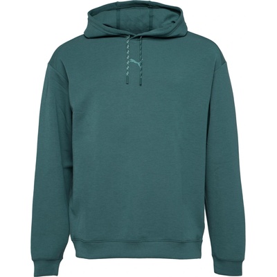 Puma M Cloudspun Hoodie tmavo zelená