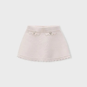 MAYORAL Пола фино плетиво в бежово за мини момиче Mayoral