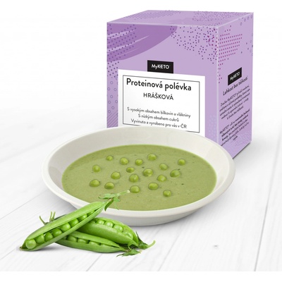 MyKETO Proteinová polévka hrášková 200 g – Zboží Dáma