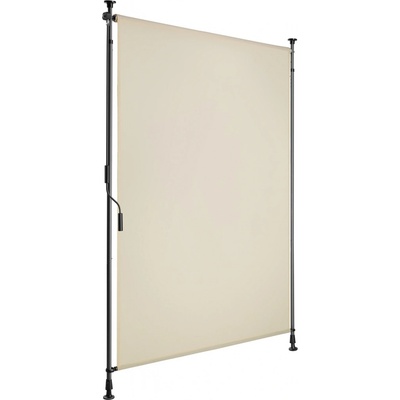 tectake 406149 markýza taija s ruční klikou - 100 x 310 cm,béžová