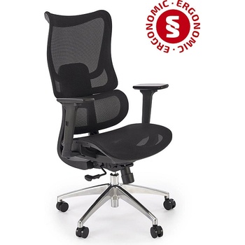 Halmar Ергономичен офис стол casper черен