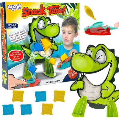 Woopie zručnostná hra hladný dinosaurus