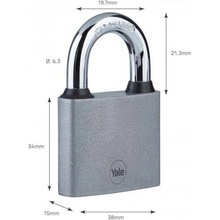 Yale Y111B/38/121/1
