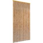vidaXL Завеса за врата против насекоми, бамбук, 90x220 cм (43721)