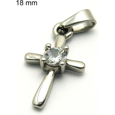 Exeed 240905- Přívěsek z chirurgické oceli křížek