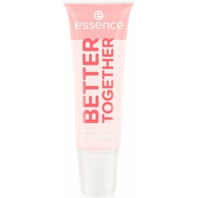 essence Say It With Juicy Better Together trblietavý lesk na pery 01 Lovely Litchi 10 ml