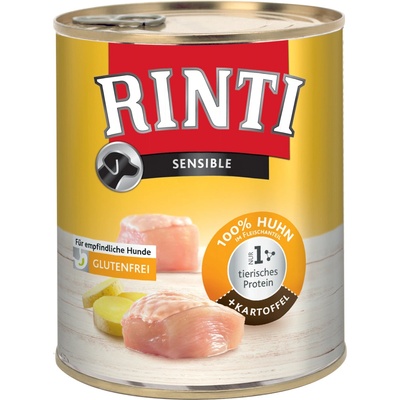 RINTI RINTI Sensible 6 x 800 г - пилешко месо и картофи