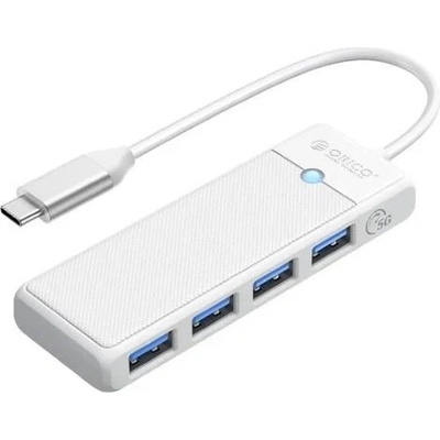 ORICO хъб USB3.1 HUB Type-C - 4 x USB3.0 - PAPW4A-C3-015-WH (PAPW4A-C3-015-WH-EP)