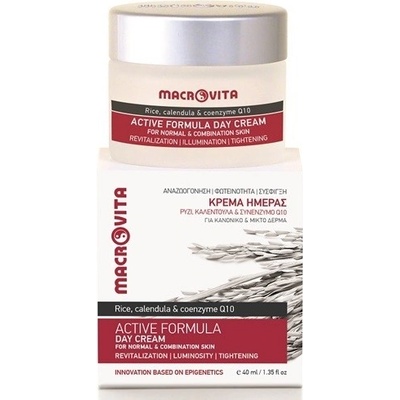 Macrovita Active Formula Day Cream denný krém pre normálnu až zmiešanú pokožku s koenzýmom Q10 40 ml
