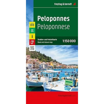 Freytag & Berndt Peloponnes 1:150 t.