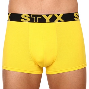 Styx Мъжки боксерки Styx спортна гума жълти Styx | Zhalt | МЪЖЕ | XXL