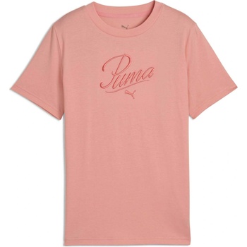 Puma Essentials Script Tee G ružová