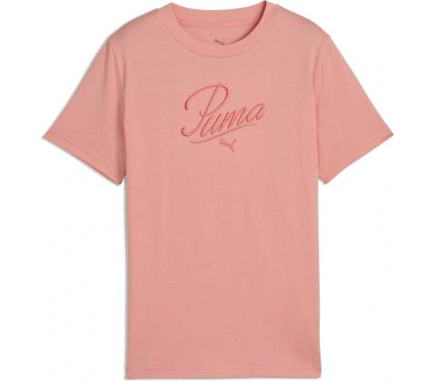 Puma Essentials Script Tee G ružová