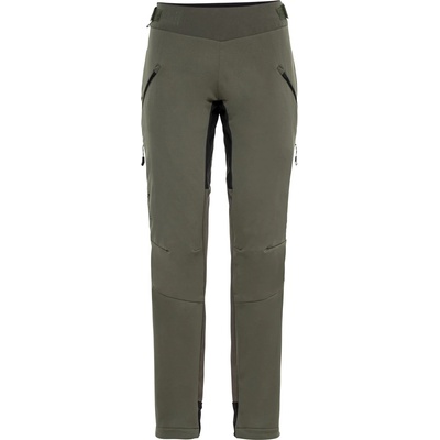 Vaude Дамски дълъг панталон за колоездене Vaude Women's Minaki Pants Cycling bottoms - Khaki - размер 42 (EU) (155-1366-0514)