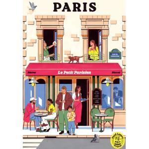 Hachette - Puzzle Paris, France - 1 000 piese