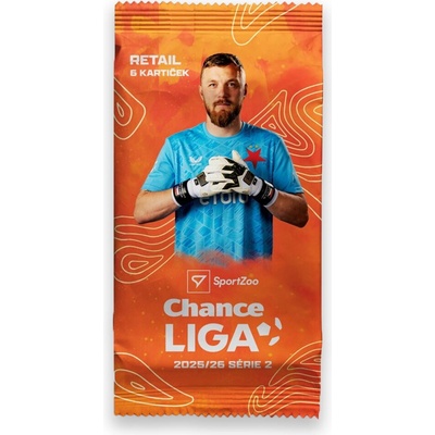 SportZoo Chance liga 2025-2026 2. série Retail balíček