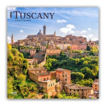 Browntrout Verlags GmbH Tuscany - Toskana 2026 - 16-Monatskalender