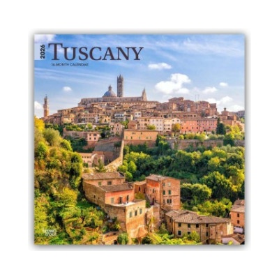 Browntrout Verlags GmbH Tuscany - Toskana 2026 - 16-Monatskalender | BrownTrout Publishers Inc