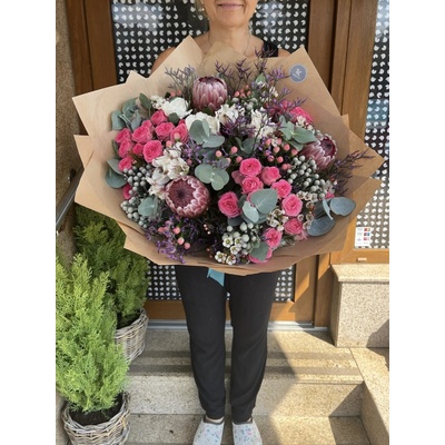 Kytice s ProteouKlasika, šíře 40 cm rozvoz Praha