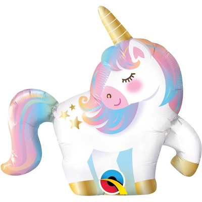 Fóliový balónik mini Jednorožec 36cm