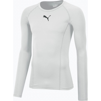 Puma Liga Baselayer pánské fotbalové tričko bílé 655918 04