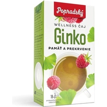 Baliarne obchodu Poprad Wellness čaj Ginko paměť a prokrvení 18 x 1,5 g