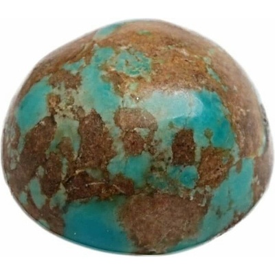 Nefertitis Tyrkys Írán Kabošon č. 1 - 1,63 x 1,8 cm, 4,74 g