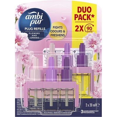 Ambi Pur 3volution Flowers náplň do osvěžovač vzduchu 2 x 20 ml