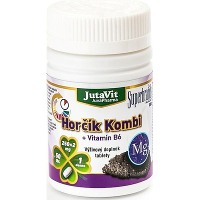 Juvita Horčík + Vitamín B6 50 tabliet