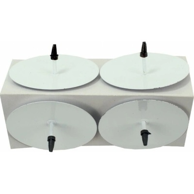 bodec- 4ks-d55mm-černý do adv.věnce, hrot 5cm/2cm, kov