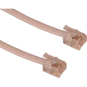 Sandberg 500-60 телефонен кабел 1, 8 м Бяла (500-60) (500-60)