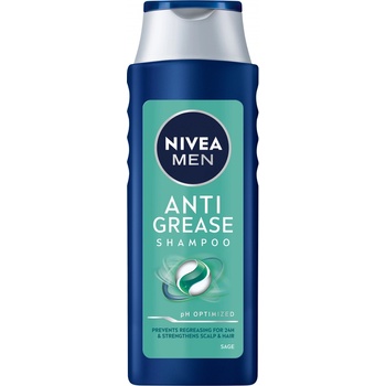 Nivea Men Anti Grease šampon na mastné vlasy 400 ml