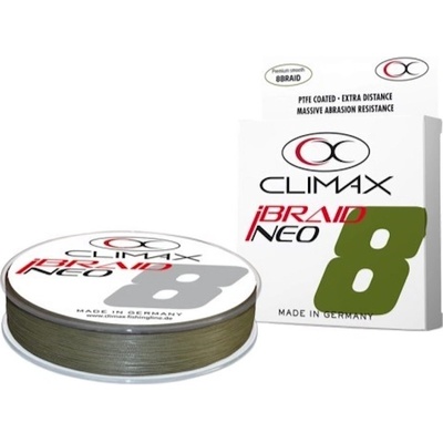 CLIMAX Prívlačová šnúra iBraid Neo Olive 135 m 0,20 mm 19 kg